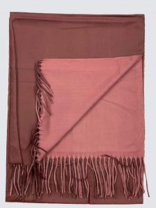 pink solid color scarf